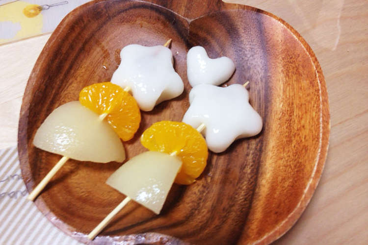 七夕の白玉お菓子 レシピ 作り方 By みみもも クックパッド 簡単おいしいみんなのレシピが351万品