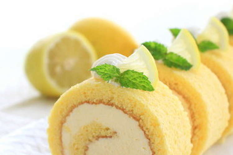 キュンと甘酸っぱい レモンロールケーキ レシピ 作り方 By かっぱ橋浅井商店 クックパッド 簡単おいしいみんなのレシピが350万品