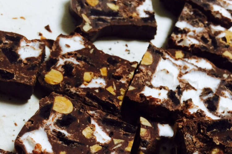 混ぜて固めるだけ ロッキーロードチョコ レシピ 作り方 By わぴ クックパッド 簡単おいしいみんなのレシピが356万品