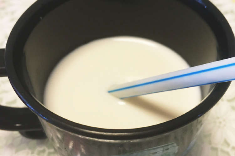 牛乳嫌いのお子様に 牛乳甘酒 レシピ 作り方 By 1と7真似っこママ クックパッド 簡単おいしいみんなのレシピが364万品