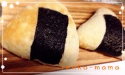 お弁当やランチに冷やご飯で♡おにぎりパンの写真