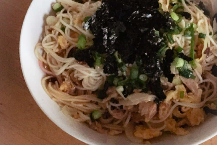 にんにく醤油そうめんチャンプルー レシピ 作り方 By ゆいあ クックパッド 簡単おいしいみんなのレシピが353万品