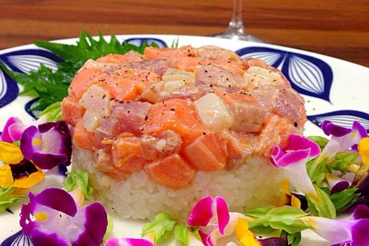 おしゃれな本格ポキ丼 レシピ 作り方 By Akane クックパッド 簡単おいしいみんなのレシピが378万品