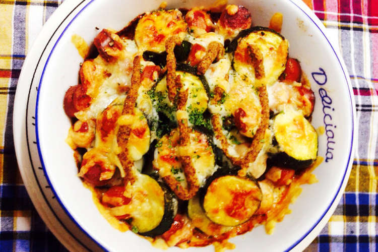 ズッキーニ ウインナーのチーズ焼き レシピ 作り方 By ラーメン屋mama クックパッド 簡単おいしいみんなのレシピが368万品