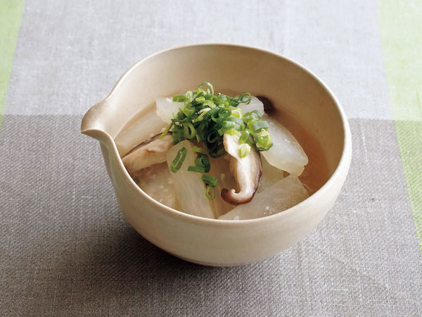 大根としいたけの煮びたし