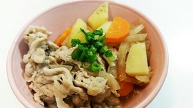 洋風☆味噌バター豚じゃが