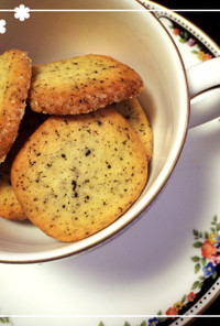 紅茶とレモンのアイスボックスクッキー