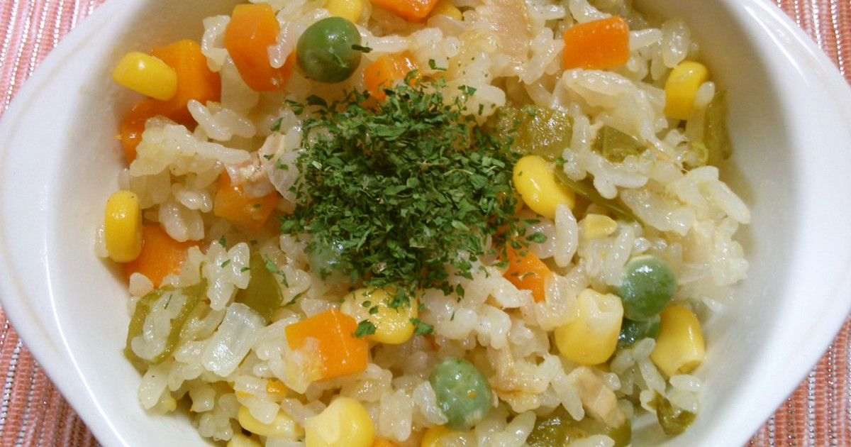 全粒米ピラフのレシピ