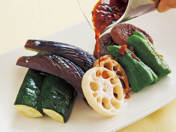 焼き野菜のサラダ