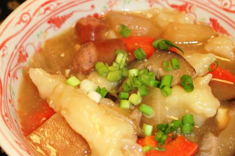大分名物 あったかだんご汁 すいとん レシピ 作り方 By ちさぷー クックパッド 簡単おいしいみんなのレシピが354万品