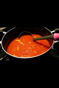 トマト大量消費☆絶品トマトスープ