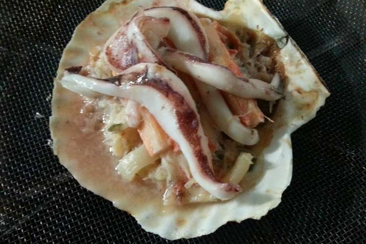 イカ塩辛と紅ズワイの海鮮焼き塩味 味噌味 レシピ 作り方 By 15jcデー クックパッド 簡単おいしいみんなのレシピが353万品