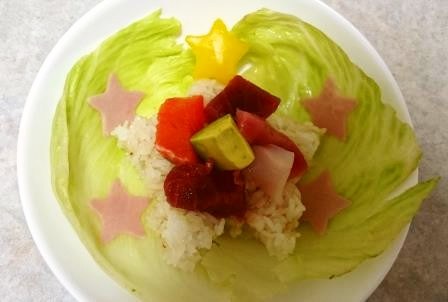 星に願いを！サラダ風ちらし寿司の画像