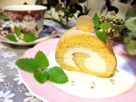*ふわふわ別立てロールケーキ*