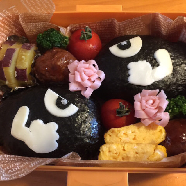 10分で完成 マリオ キラー キャラ弁 レシピ 作り方 By Az37 クックパッド