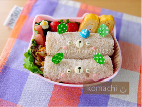 幼稚園 お弁当♡くま 簡単