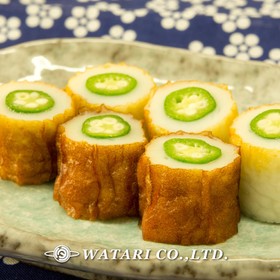 お弁当のアクセント!◇オクラ入りちくわ