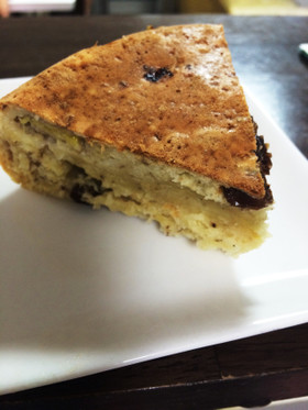 超簡単!強力粉ヨーグルトケーキ 朝食