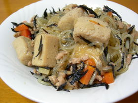 大評判!高野豆腐とはるさめのうま煮