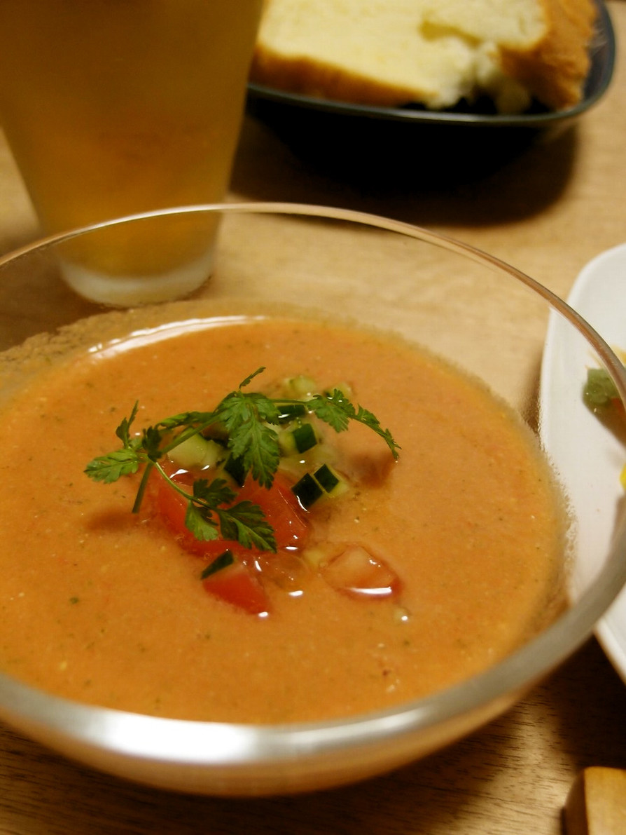 ガスパッチョ（トマトの冷製スープ）の画像