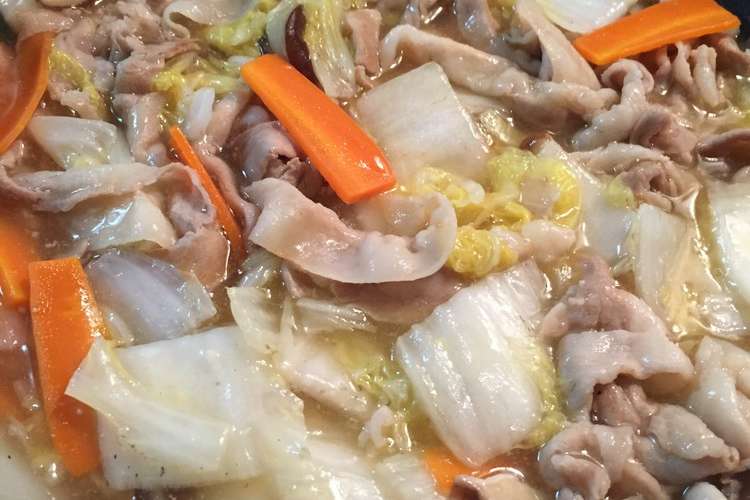 時短 簡単 白菜と豚肉のトロトロ煮 レシピ 作り方 By ねっち クックパッド 簡単おいしいみんなのレシピが364万品