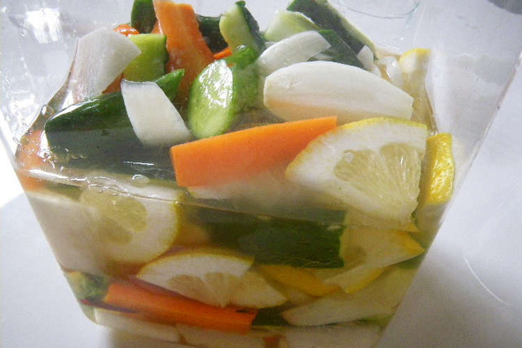 酵素ミネラルいっぱいピクルス レシピ 作り方 By 愛健康家族 クックパッド