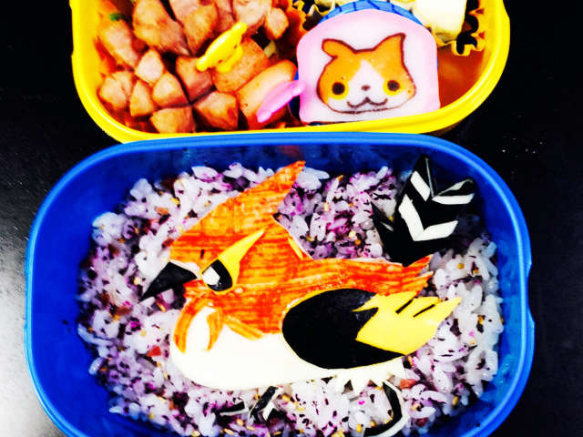 ポケモン ヒノヤコマ キャラ弁 レシピ 作り方 By ゆうくん チロママ クックパッド