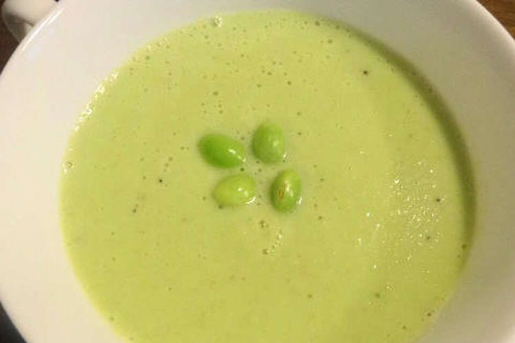 枝豆のスープ レシピ 作り方 By りき食堂 クックパッド 簡単おいしいみんなのレシピが352万品