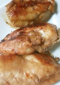 保存食・炊飯器で鶏胸１キロの焼き鶏風