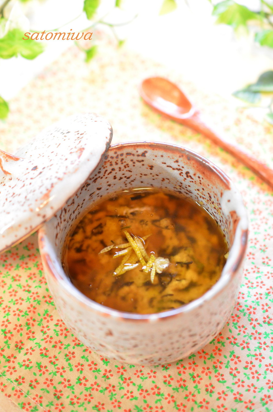 レンジで簡単☆ひじきとツナの蒸し豆腐の画像