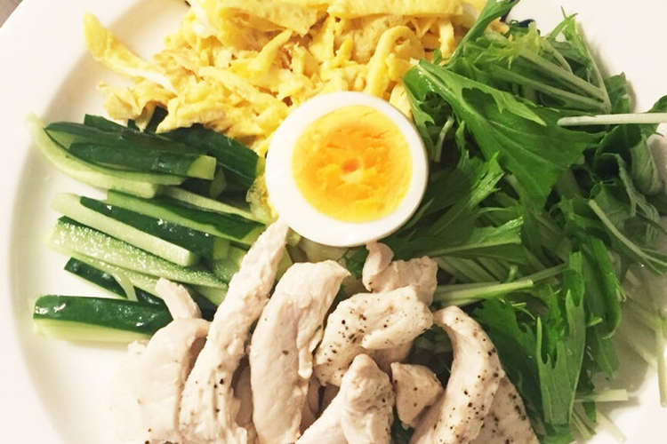 ダイエット 冷やし中華 レシピ 作り方 By Sak Kana クックパッド 簡単おいしいみんなのレシピが355万品