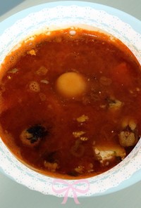 【簡単独り飯】コチュジャンスープ