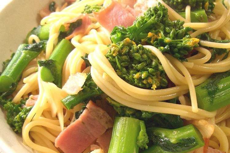 菜の花のパスタ レシピ 作り方 By ゆうたま クックパッド 簡単おいしいみんなのレシピが352万品
