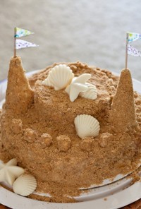＊砂のお城＊キャラケーキ