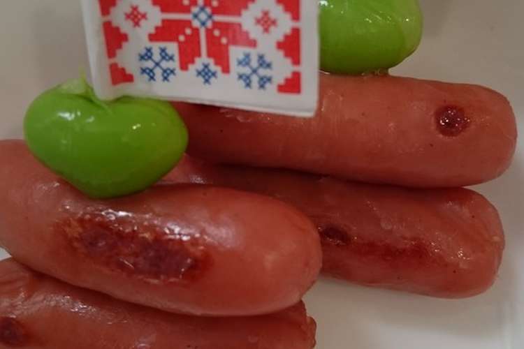 お弁当に ウインナーと枝豆のピック レシピ 作り方 By 〆柚〆 クックパッド 簡単おいしいみんなのレシピが372万品