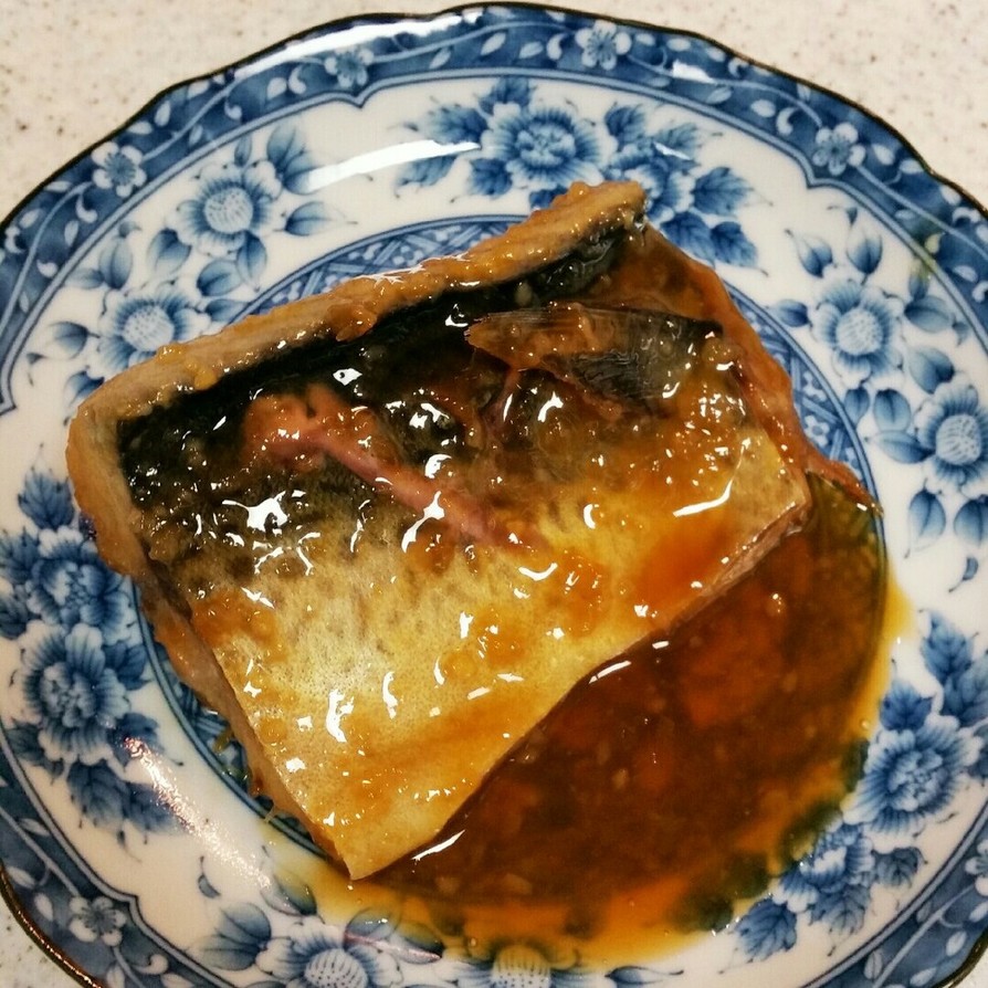 サバの味噌煮(プチ減塩&フライパン使用)の画像
