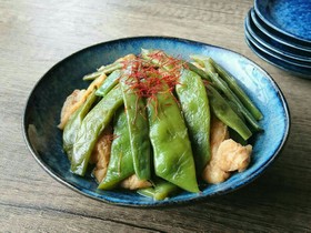 夏の旬野菜★なた豆の炒り煮
