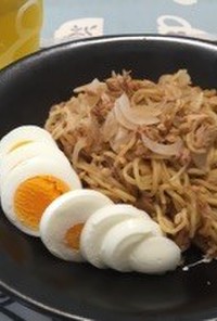 納豆好きの☆ツナ焼きそば