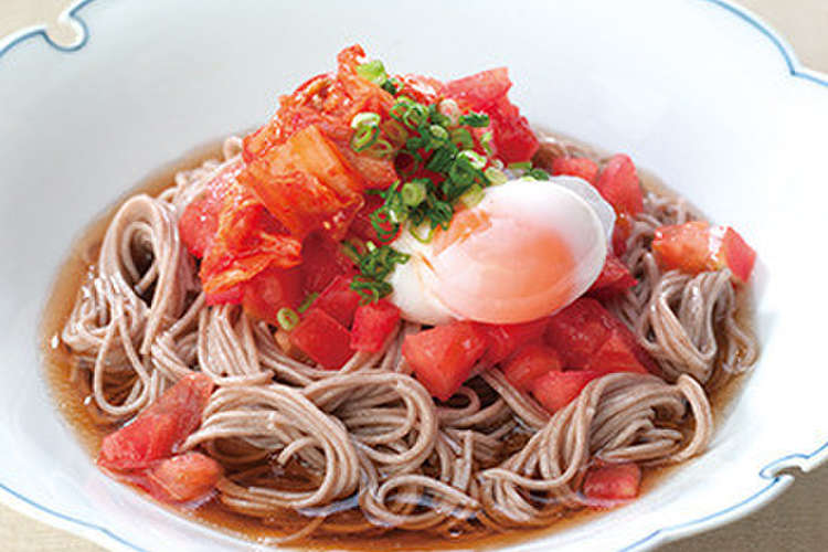 ぶっかけトマト蕎麦 レシピ 作り方 By 茅乃舎 クックパッド 簡単おいしいみんなのレシピが352万品