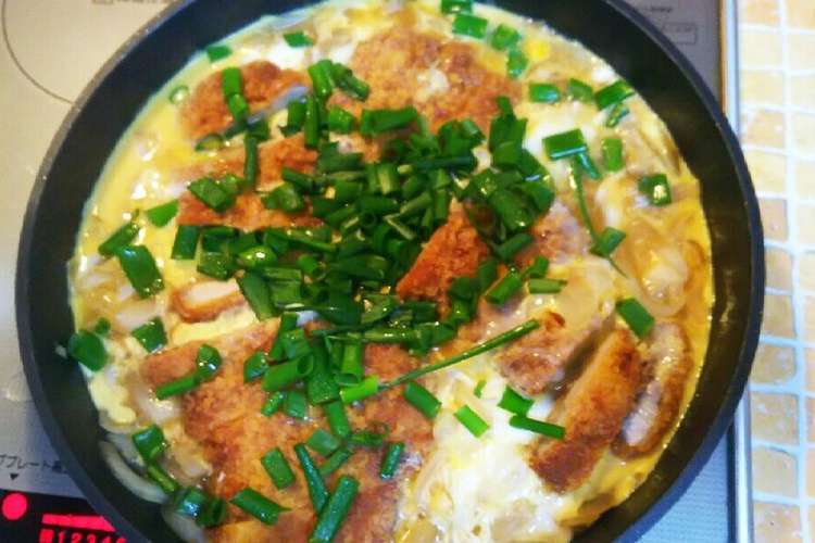 分で出来た簡単めんつゆでカツ丼 レシピ 作り方 By ナタリー姫 クックパッド 簡単おいしいみんなのレシピが354万品
