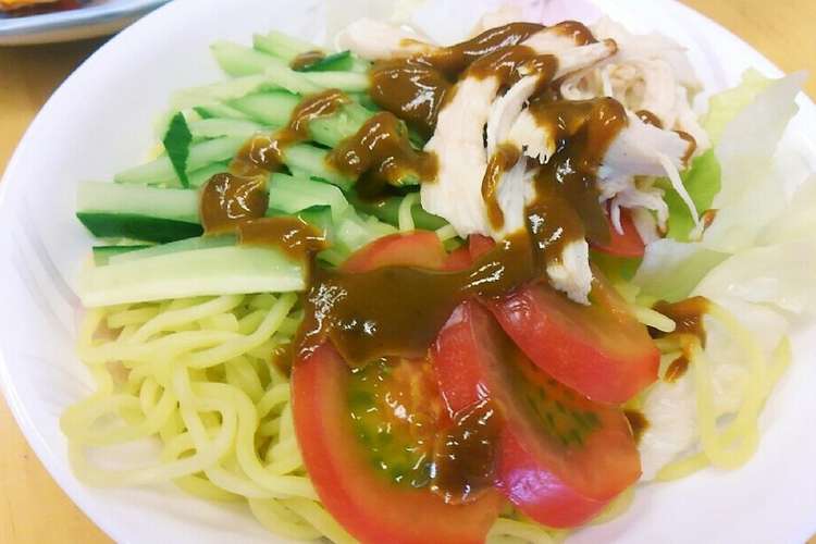 ラーメンサラダごまだれがけ レシピ 作り方 By 真里さん クックパッド 簡単おいしいみんなのレシピが357万品