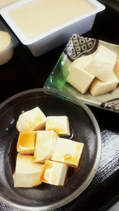 きなこと豆腐のブラマンジェの写真