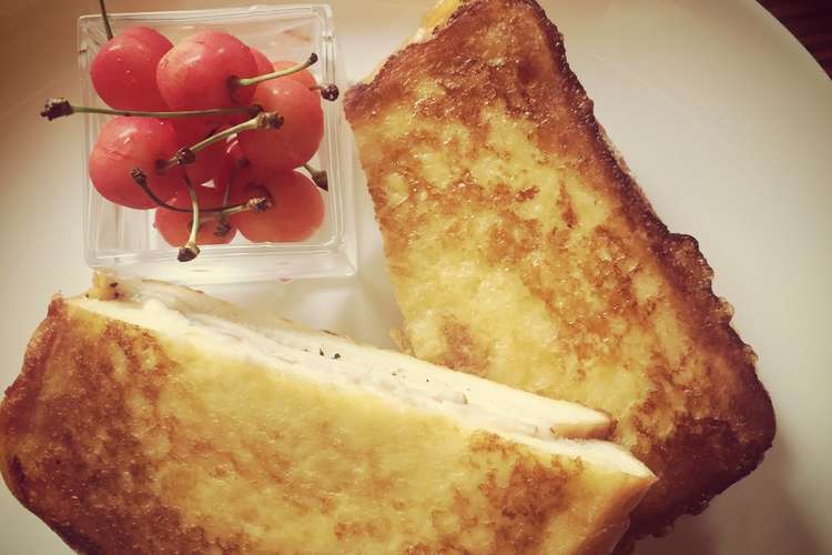 甘くないフレンチトースト レシピ 作り方 By Tgif クックパッド 簡単おいしいみんなのレシピが350万品