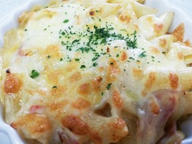 おひとりさまランチ~プチトマトグラタン