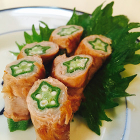 夏バテ注意!さっぱりオクラ豚巻き