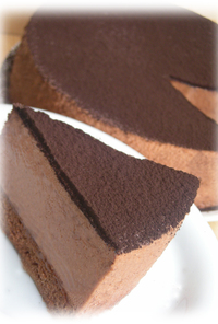 濃厚ムースのチョコレートケーキ☆