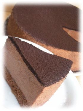 濃厚ムースのチョコレートケーキ☆
