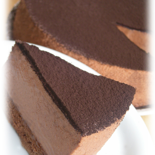 濃厚ムースのチョコレートケーキ レシピ 作り方 By にゃにゃでこ クックパッド