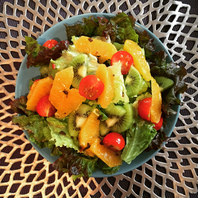 ミント入りフルーツサラダのレシピ