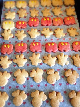 ミッキーマウスクッキー by ♡ちいちゃん♡ 【クックパッド】 簡単おいしいみんなのレシピが299万品